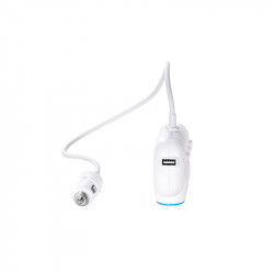 Адаптер автомобільний HOCO dual USB triple cigarette lighter |3 Sockets/2USB, 3.1-12A, 15.5W|