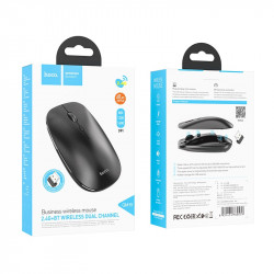 Миша HOCO Art dual-mode business wireless mouse GM15 |BT5.0, 2.4G, 800/1200/1600dpi|