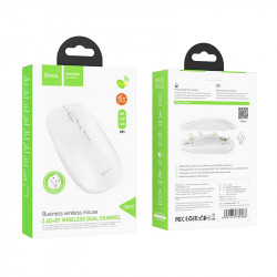 Миша HOCO Art dual-mode business wireless mouse GM15 |BT5.0, 2.4G, 800/1200/1600dpi|