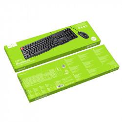 Набір office Combo Hoco Business keyboard and mouse set GM16 (Keyboard RU/ENG розкладка / Mouse)