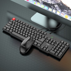 Набір office Combo Hoco Business keyboard and mouse set GM16 (Keyboard RU/ENG розкладка / Mouse)