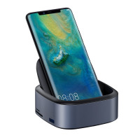 Док-станція BASEUS Mate Docking Type-C Mobile Phone Intelligent HUB Expanded Socket |8 Ports, PD 49W, SD/Micro SD, 3.5mm, 4KHD| (CAHUB-S0G)