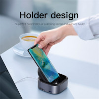 Док-станція BASEUS Mate Docking Type-C Mobile Phone Intelligent HUB Expanded Socket |8 Ports, PD 49W, SD/Micro SD, 3.5mm, 4KHD| (CAHUB-S0G)