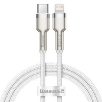 Кабель BASEUS Type-C to Lightning Cafule Series Metal Data Cable |1M, 20W, PD| (CATLJK-A05)