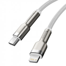 Кабель BASEUS Type-C to Lightning Cafule Series Metal Data Cable |2M, 20W, PD| (CATLJK-B02)