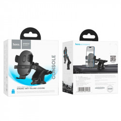 Тримач HOCO Mighty one-button Car holder H19 (center console)