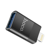 Перехідник Hoco Lightning to USB Female adapter UA17 |2A, USB2.0 OTG|