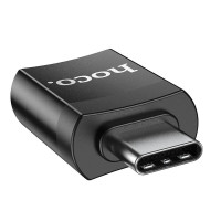 Перехідник Hoco Type-C to USB Female adapter UA17 |4A, USB3.0 OTG|