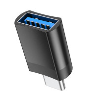 Перехідник Hoco Type-C to USB Female adapter UA17 |4A, USB3.0 OTG|
