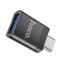 Перехідник Hoco Type-C to USB Female adapter UA17 |4A, USB3.0 OTG|