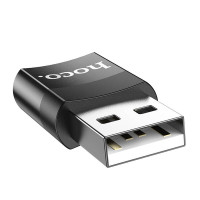 Перехідник HOCO USB To Type-C female adapter UA17 |3A, USB2.0|