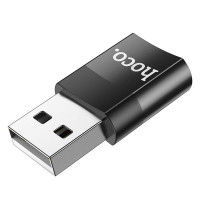 Перехідник HOCO USB To Type-C female adapter UA17 |3A, USB2.0|