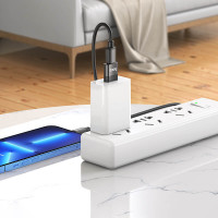 Перехідник HOCO USB To Type-C female adapter UA17 |3A, USB2.0|