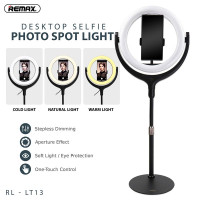 Тримач з кільцевим освітленням REMAX LIFE Desktop Selfie Spot Light RL-LT13 |360°, 50-80cm|