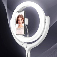Тримач з кільцевим освітленням REMAX LIFE Desktop Selfie Spot Light RL-LT13 |360°, 50-80cm|