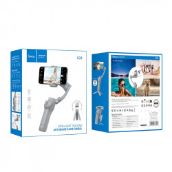Ручний стабілізатор Hoco Support 3-axis smart gimble K24 |app, tripod|
