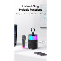 Акустика-караоке USAMS Wireless Speaker with Microphone US-YX013 |BT5.3, AUX/USB/TF|