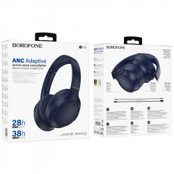 Навушники BOROFONE Prestige active noise reduction BT headphones BO31 |BT5.4,ANC, AUX/BT, 38h Max|