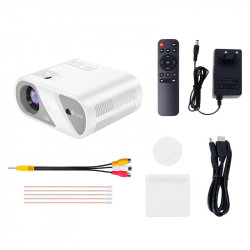 Проектор Hoco DT1 wireless projector (720p same screen version) |2.4G/5G, AUX/USB/AV/HDTV|