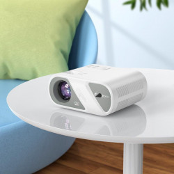 Проектор Hoco DT1 wireless projector (720p same screen version) |2.4G/5G, AUX/USB/AV/HDTV|