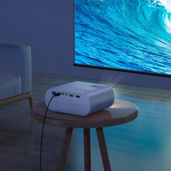 Проектор Hoco DT1 wireless projector (720p same screen version) |2.4G/5G, AUX/USB/AV/HDTV|