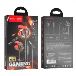 Навушники Hoco Sharp Wire control gaming earphones with microphone M105 |HD Mic, Hi-Fi|