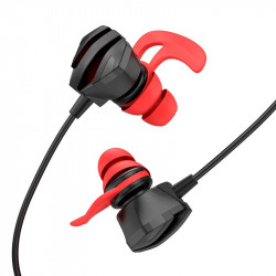 Навушники Hoco Sharp Wire control gaming earphones with microphone M105 |HD Mic, Hi-Fi|