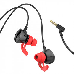 Навушники Hoco Sharp Wire control gaming earphones with microphone M105 |HD Mic, Hi-Fi|