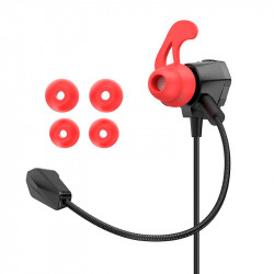 Навушники Hoco Sharp Wire control gaming earphones with microphone M105 |HD Mic, Hi-Fi|