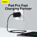 Адаптер мережевий BASEUS Super si Pro Quick Charge |1USB/1Type-C, 30W/3A, PD/QC| (CCSUPP-E02)