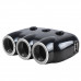 Адаптер автомобільний KONI STRONG KS45 |3Socket 10A/120W, 2USB/3.1A|
