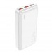 УМБ HOCO Astute fully compatible power bank J101A 20000mAh |2USB/Type-C, 20W/5A, PD/QC|