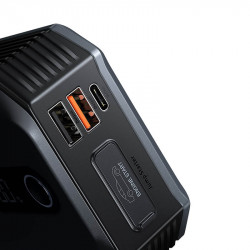 Пусковий пристрій (бустер) для авто BASEUS Super Energy Max Jump Starter 2000a 20000mAh |1Type-C, 2USB, 3A| (CGNL020001)