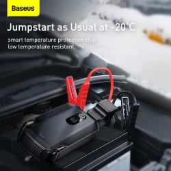 Пусковий пристрій (бустер) для авто BASEUS Super Energy Max Jump Starter 2000a 20000mAh |1Type-C, 2USB, 3A| (CGNL020001)