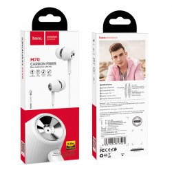Навушники HOCO Graceful Carbon with mic M70 Hi-Res