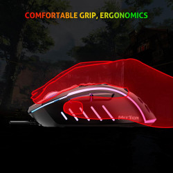 Миша MEETION RGB Backlight Gaming Mouse RGB GM015 |800-6400dpi|