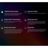 Миша MEETION RGB Backlit Gaming Mouse RGB GM19_2023 |12000dpi|