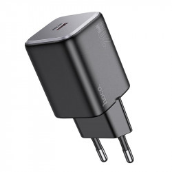Адаптер мережевий Hoco Mighty single port charger N40 |1Type-C, 20W/3A, PD/QC|