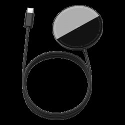 Зарядка Qi BASEUS Simple Mini Magnetic Wireless Charger (suit for Iphone 12 with Type-C cable 1.5 m)