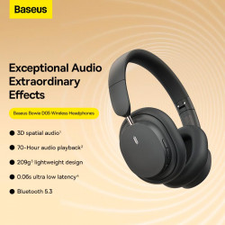 Навушники Baseus Bowie D05 Wireless Headphones |BT5.3, 70h, Location|