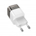 Адаптер мережевий HOCO Transparent tribute single-port C125A |1Type-C, PD/QC, 20W/3A|