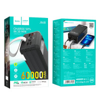 УМБ Hoco Electric fully compatible power bank J86B 60000mAh |4USB/Lightning/Type-C, PD/QC, 20W/5A|