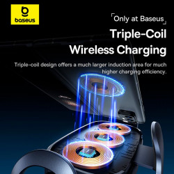Тримач Baseus LightChaser Series Charging Electric Car Mount