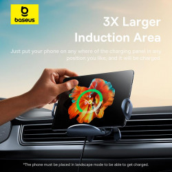 Тримач Baseus LightChaser Series Charging Electric Car Mount