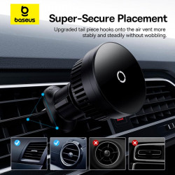 Тримач Baseus MagPro Magnetic Wireless Charging Car Mount Air Vent Version 15w