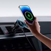 Тримач Baseus MagPro Magnetic Wireless Charging Car Mount Air Vent Version 15w
