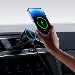 Тримач Baseus MagPro Magnetic Wireless Charging Car Mount Air Vent Version 15w