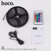 Стрічка на світлодіодах RGB HOCO USB cool LED color light strip DL30 |4M, 20RGB Mode, Remote|