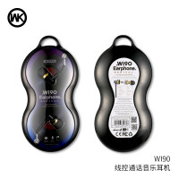 Навушники дротові WK Wired Earphone Wi90 |1.2M|
