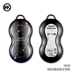 Навушники дротові WK Wired Earphone Wi90 |1.2M|